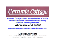 Desktop Screenshot of ceramic-cottage.com